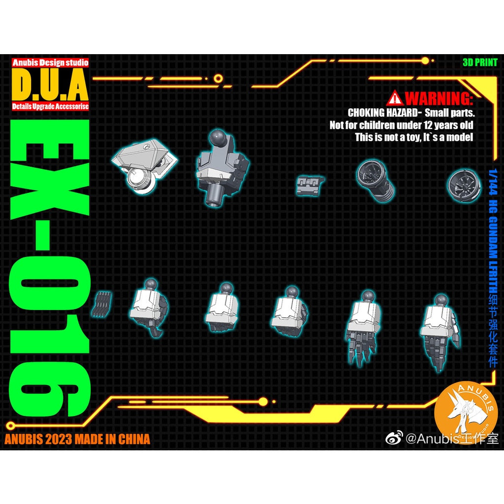 Anubis EX016 HG 1/144  LFRITH aerial detail upgrade parts Collectibles