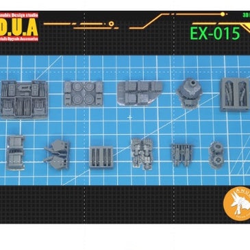 ANUBIS EX015 HG  AERIAL 3d Print detail parts upgrade Collectibles