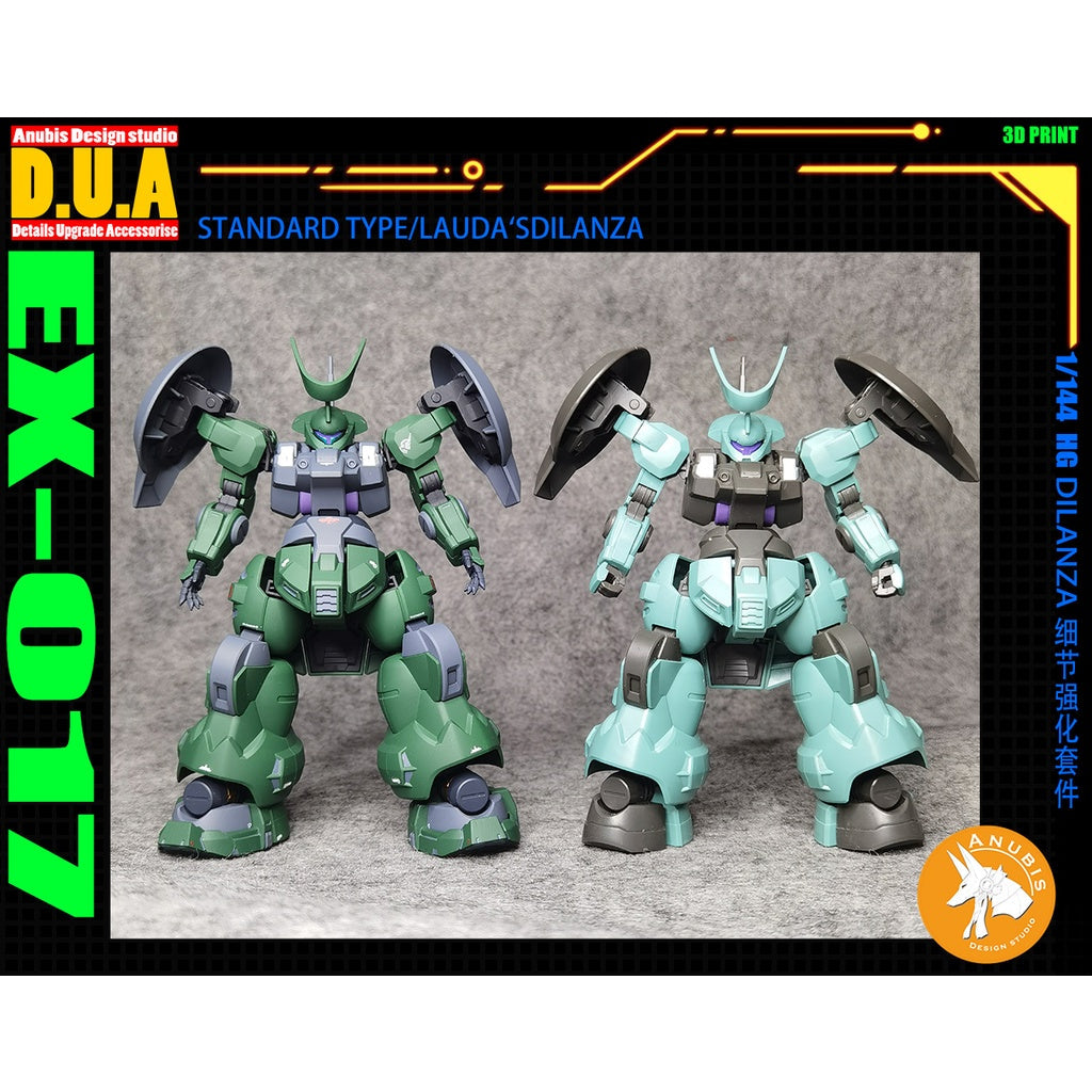 Anubis EX017 1/144 HG DILANZA  aerial 3D detail upgrade parts Collectibles