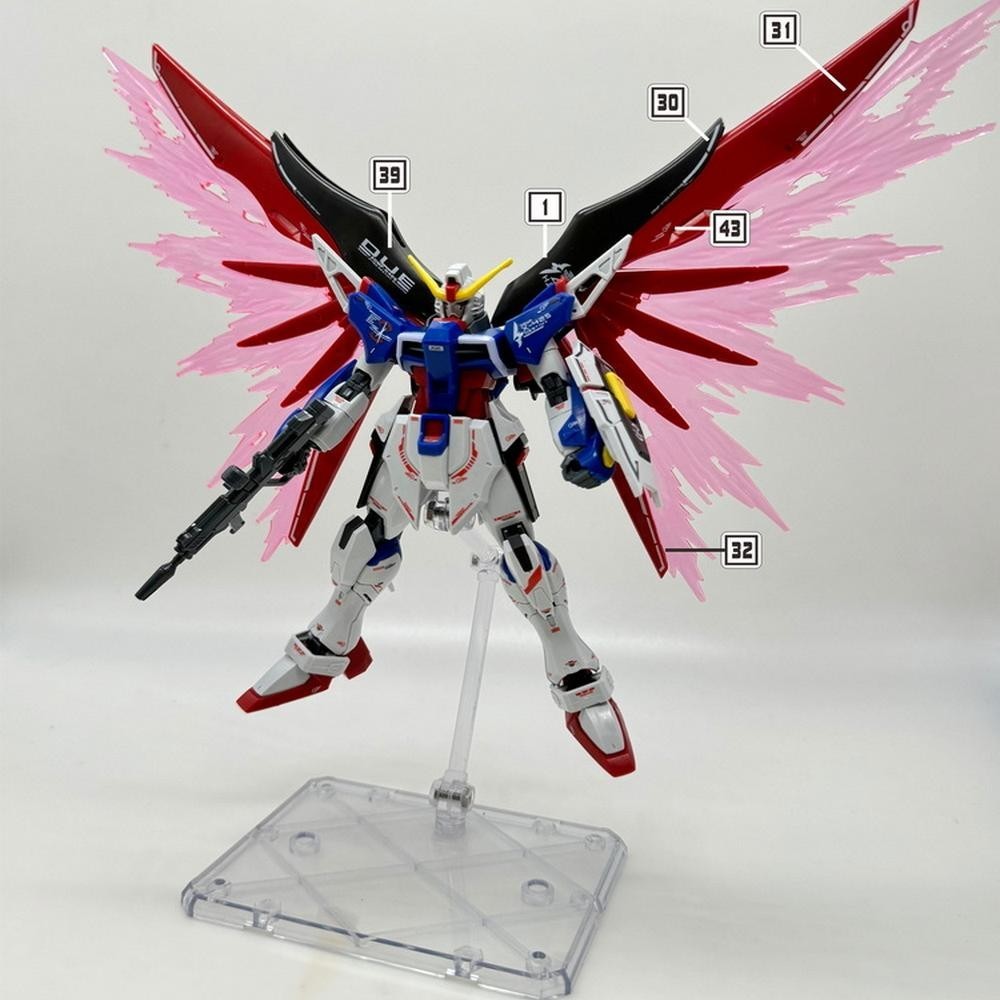 MASTER Water Slide Decal H084 H085 for HG 1/144 Destiny Spec 2 Zeus Silhouette (Kits not include)