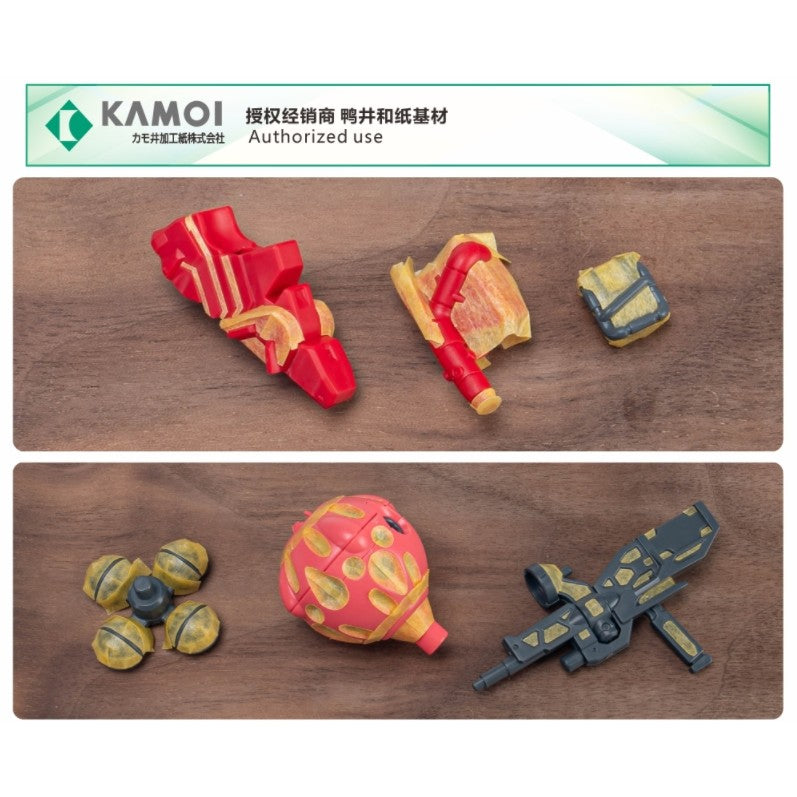 20250722 TAS HG 1/144 GQuuuuuuX Red Pro Masking Tape Pre-cut / 3D Print Upgrade Hands Funnel Parts (Not the kits, not the model)