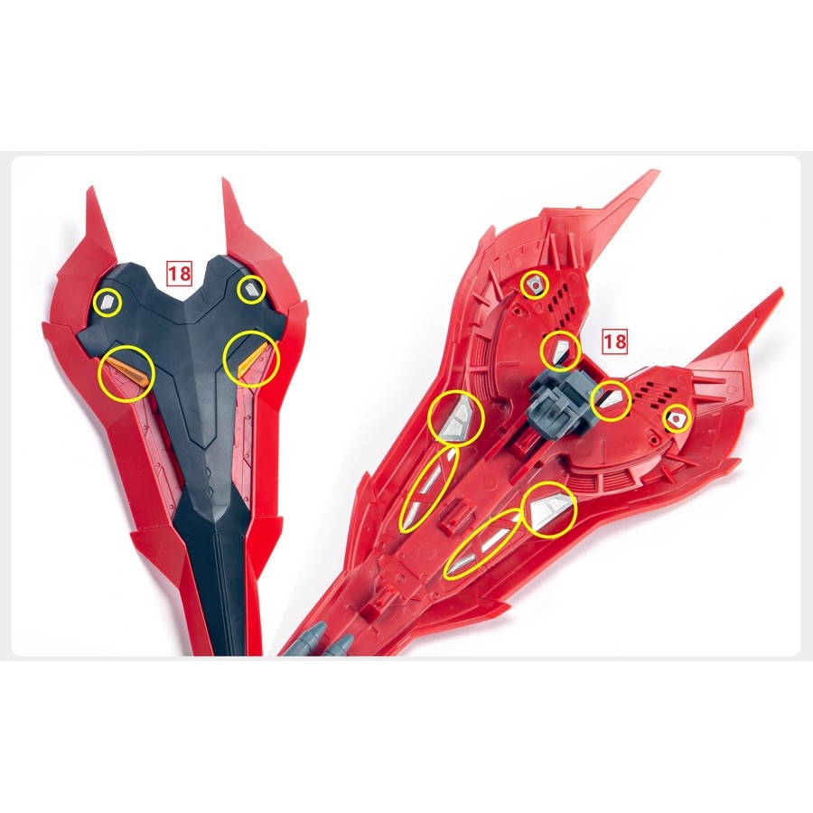 20250722 TAS RG 1/144 SAZABI Etching Photo-Etched Parts (Not the kits or model)