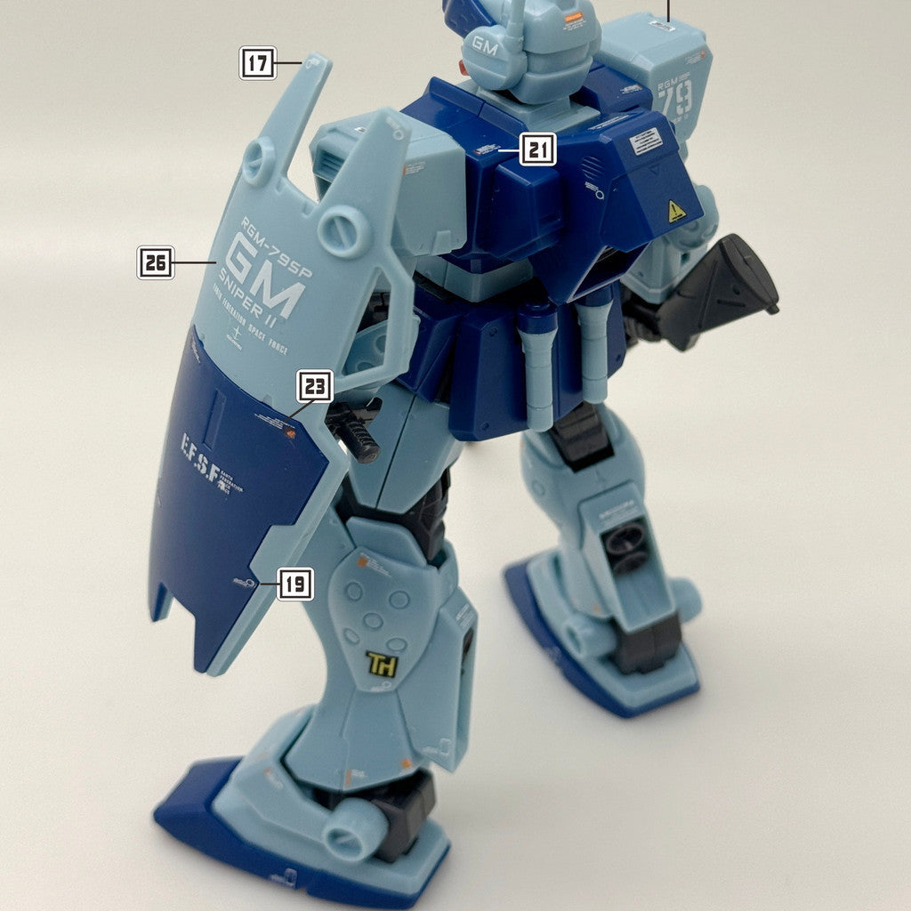 MASTER Water Slide Decal H103 for HG HGUC 1/144 RGM-79SP GM Sni per 2