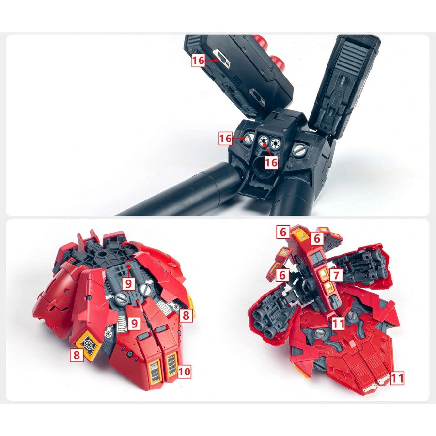 20250722 TAS RG 1/144 SAZABI Etching Photo-Etched Parts (Not the kits or model)