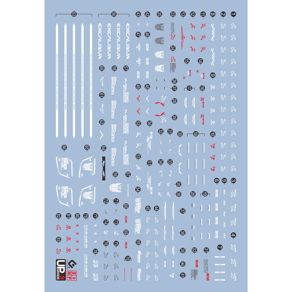 20250721 EVO decal RG 1/144 Sw ord Impulse Spec 2 Water slide decal EVORG050