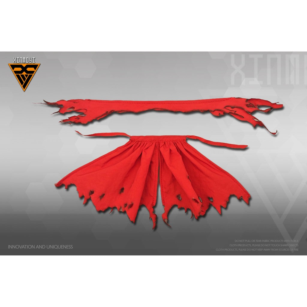 XMY XINMOYI Cloak Parts Battle damage style for FAG Girl (Not the figure or model)