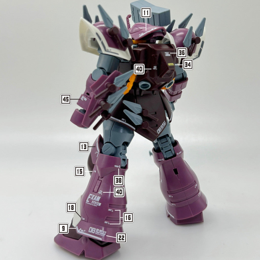 MASTER Water Slide Decal H106 for HG 1/144 EFREET Schneid