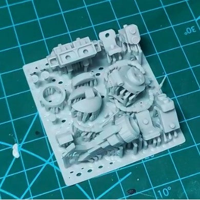 BWCS BUWANG CHUSHI Detail Upgrade Addon Parts for HG 1/144 Recon Reconnaissance Type GTO Zaku (Not the kits, not the model)