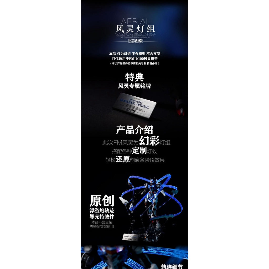 Kosmos K FM Aerial unit led no kits