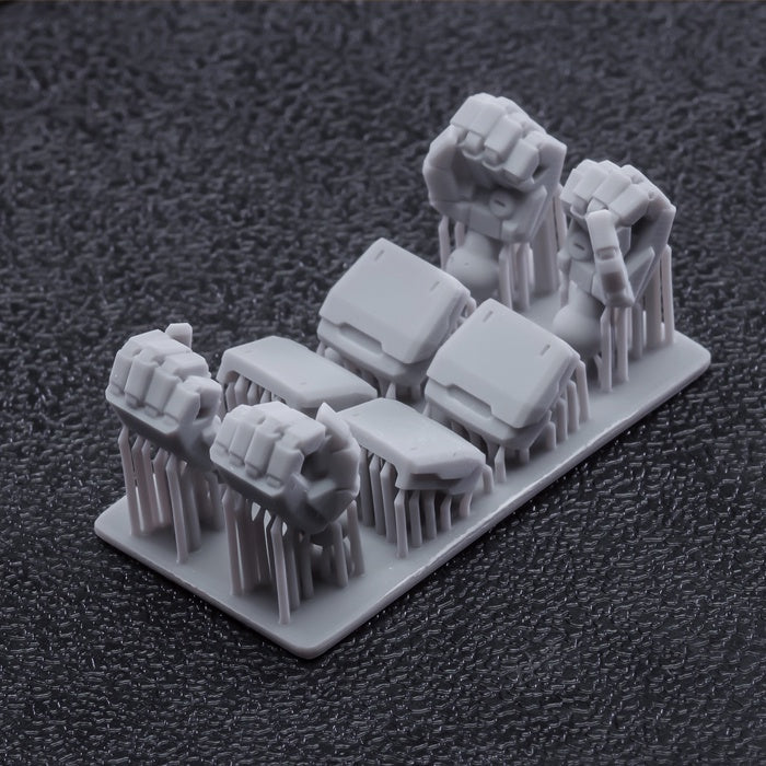 Phoenix 3D PRINT D-07 W series general use hands Collectibles