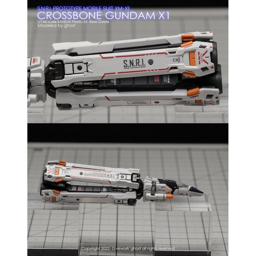 YAN FLAME Water Slide Decal GHOST RG-31 RG CROSSBONE X-1 X1 Fluo (YANRG019) 20250721