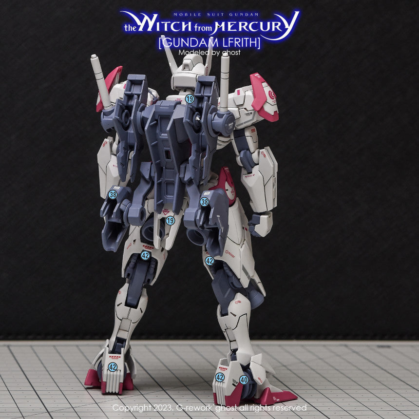 YAN FLAME Water Slide Decal GHOST HG 1/144 TWFM LFRITH Fluo (YANHG010) 20250721