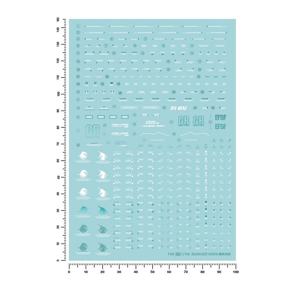 20250722 Artisan's Club MG PB MG 1/100 Banshee Norn Water Slide Decal