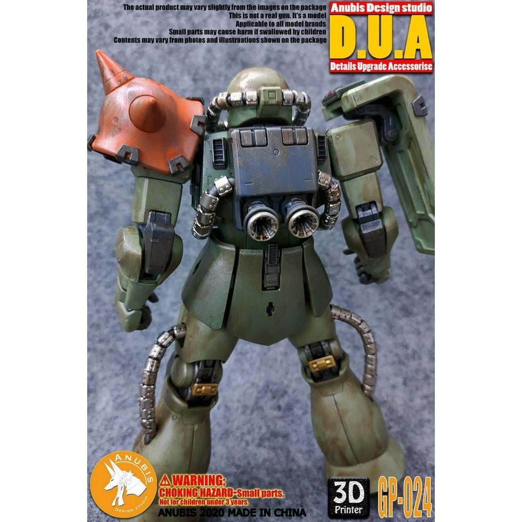 ANUBIS 3D print detail upgrade parts GP024 General parts fit for MG Zaku no kits Collectibles