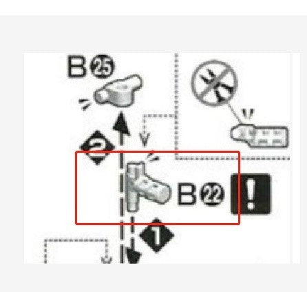 CB MG 18 butcher parts for  Dynames B-22