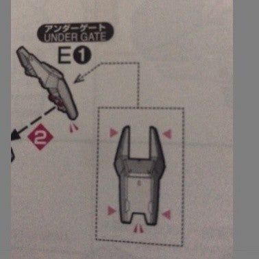CB RG 16 butcher parts for Force Impulse SPEC 2