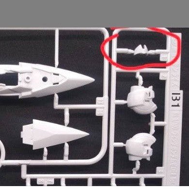 CB MG 07 butcher parts for Wing Zero EW Ver.Ka