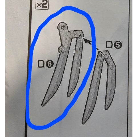 CB MG 07 butcher parts for Wing Zero EW Ver.Ka