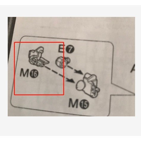 CB butcher parts for MG Strike Rouge