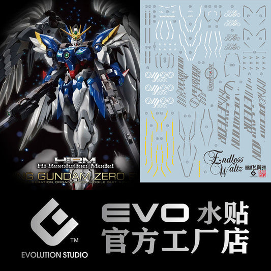 20250721 EVO HIRM 1/100 Wing Zero MJH fluo water slide decal EVOHIRM003