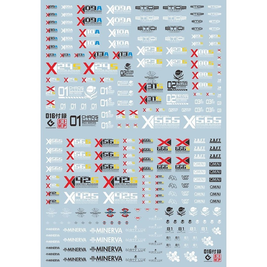 20250721 EVO SEED GENERAL USE LOGO fluo water slide decal EVOSP007