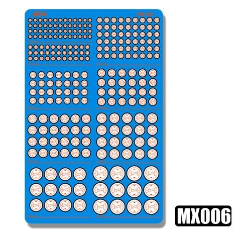 MOSHI M.S. MX001-012  Model Detail Modification Metal Etching