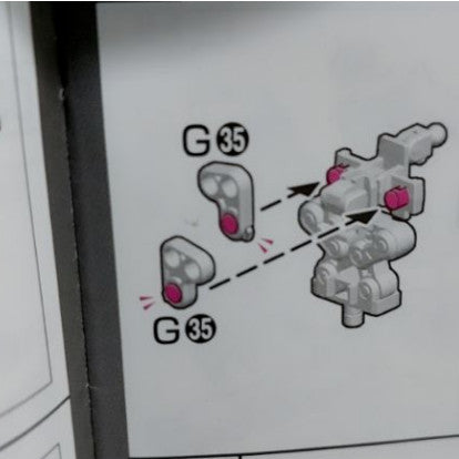 CB RG 08 1/144 butcher parts for  Banshee C5 PC10 F8 G25 J7