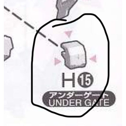 CB RG 02 butcher parts for  FA Full Armor unicorn