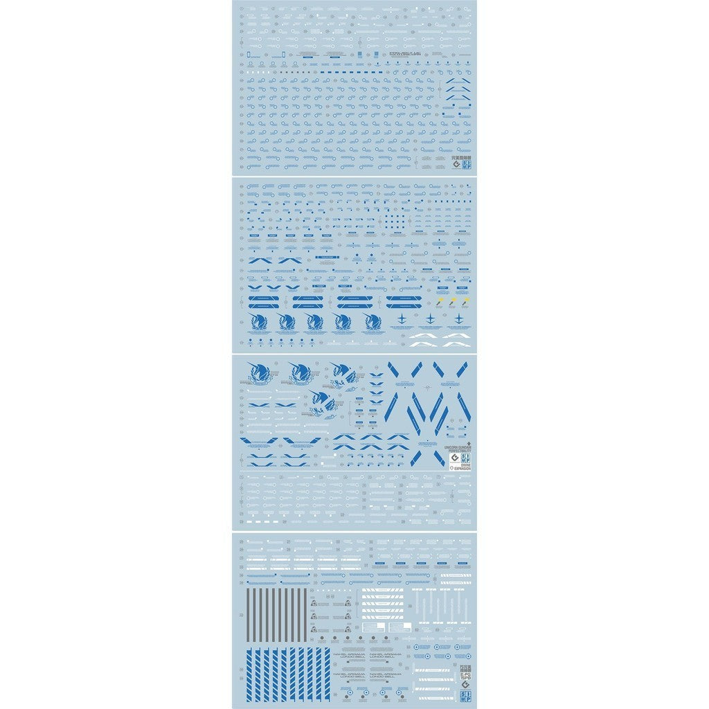 20250721 EVO PG15PR PG Perfectibility unicorn fluo water slide decal EVOPG014 EVOPG015