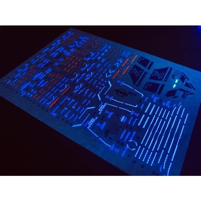 20250722 XUEYAN XY / SNOW FLAME MG 1/100 ZZ Var.Ka Fluorescence Water slide decal