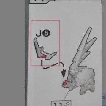 CB RG 08 1/144 butcher parts for  Banshee C5 PC10 F8 G25 J7