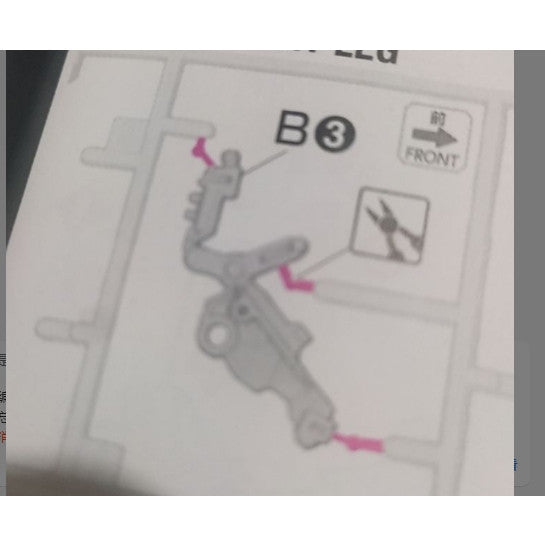 CB RG 02 butcher parts for  FA Full Armor unicorn