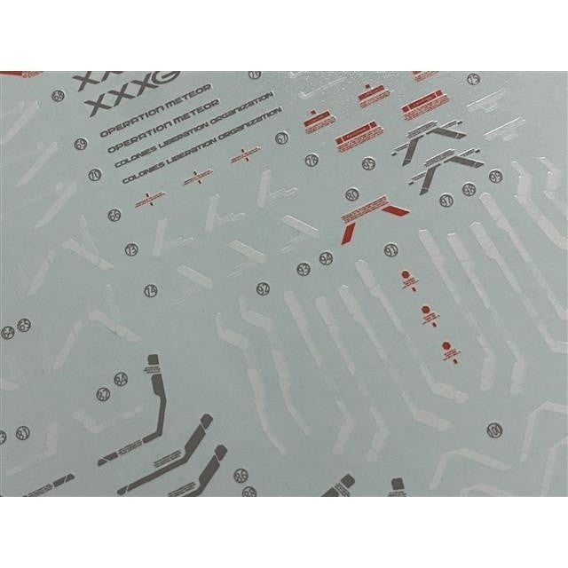 20250722 XUEYAN XY / SNOW FLAME MG Sandrock  EW Armadillo Unit PB Fluorescence Water slide decal