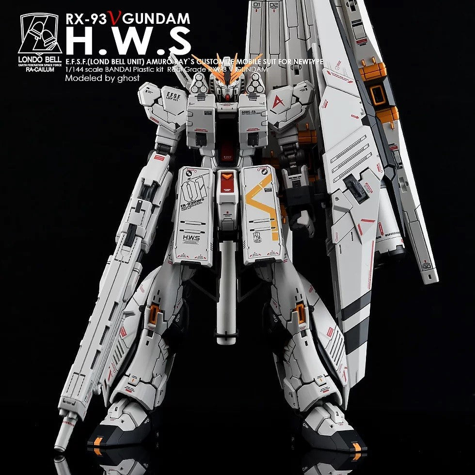 YAN GHOST RG 1/144 V H.W.S.  HWS NU WATER SLIDE DECAL (YANRG008) 20250721