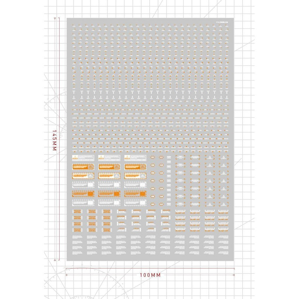 20250722 Artisan's Club VOL1 Warning Sign Water Slide Decal
