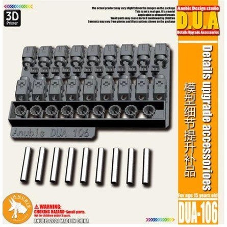 ANUBIS 3D print detail upgrade parts DUA061-110 details upgrade accessories Active shaft Heat sink Oil pipe Outer armor no kits