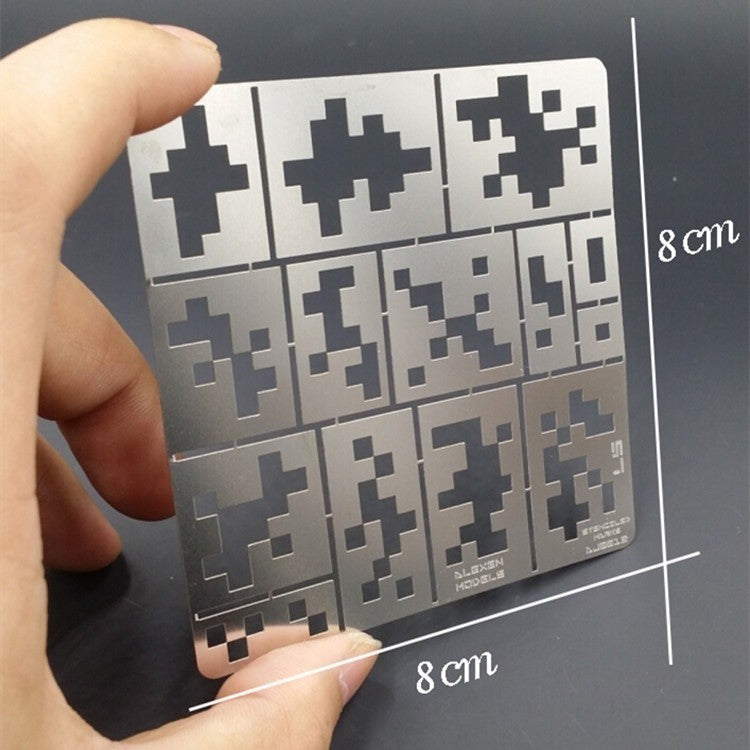 Alexen AJ0013 Model Cover Digital Camouflage Spray Cover Plate Leak Spray Plate