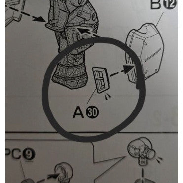 CB MG 22 butcher parts for  Heavyarms