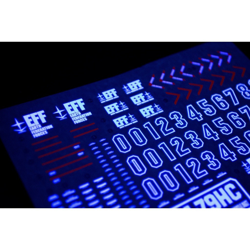 20250722 XUEYAN XY / SNOW FLAME HG-39 HG GTO Light Liner Set Fluorescence High-Accuracys Water slide decal