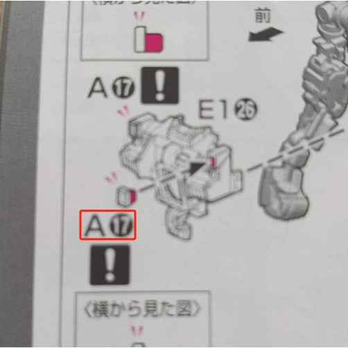 CB butcher parts for RG MK II AEUG B3 D2-7