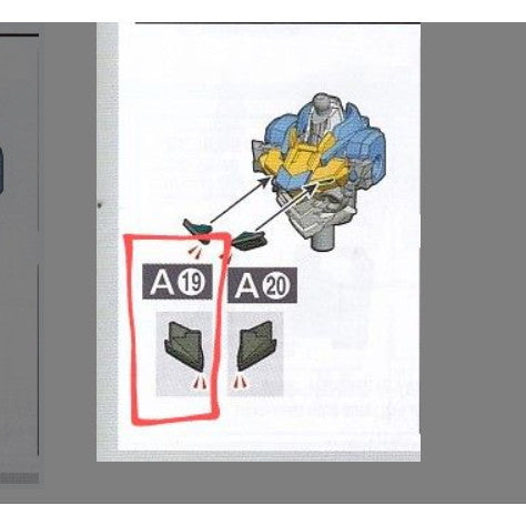 CB HG 02 1/144 butcher parts for  Aerial