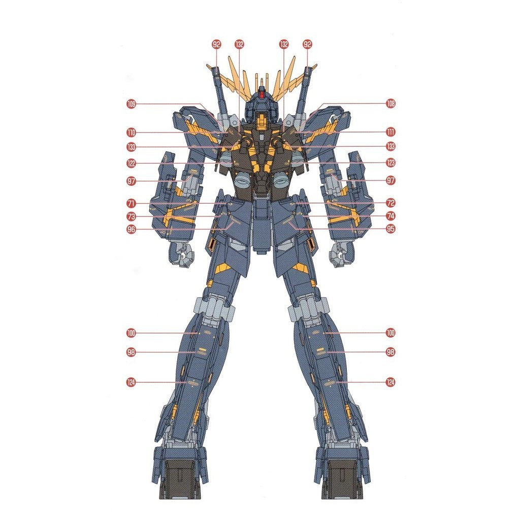 20250721 EVO MG BANSHEE GOLD COATING Water Slide Decal EVOMG026