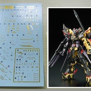 DL DALIN Water slide decal RG 1/144 Gold Frame Gold Coating