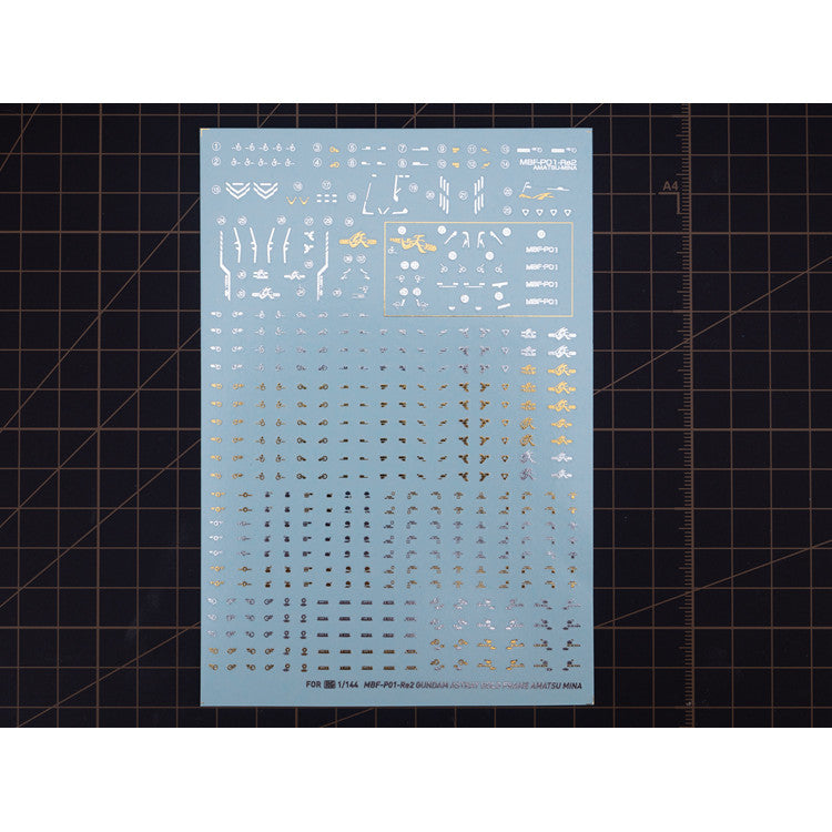 20250722 Artisan's Club RG 1/144 Astray Gold Frame Amatsu Mina Water Slide Decal
