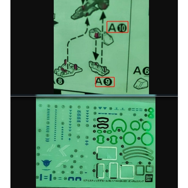 CB RG 19 butcher parts for exia D1-25 C1-8 D1-32  D1-33