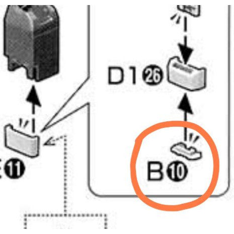 CB butcher parts for MG 1/100 GTO RX-78-02 THE ORIGIN F7