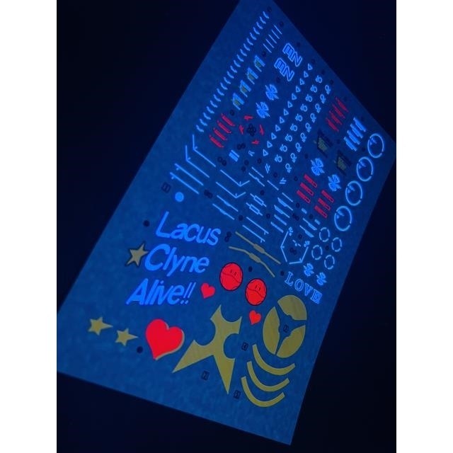 20250722 XUEYAN XY / SNOW FLAME MG 84  ZAKU  Warrior Ver. Live Concert  Fluorescence Water slide decal