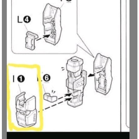 CB MG 23 butcher parts for  Buster A15