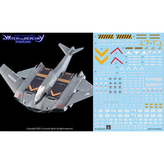 YAN FLAME Water Slide Decal GHOST HG 1/144 TWFM Tickbalang Fluo Type (YANHG087) 20250721