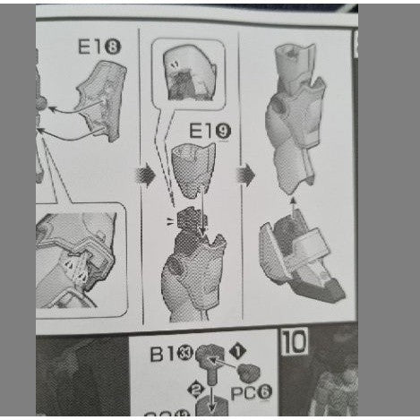 CB HGAC HG 11  butcher parts for Deathscythe